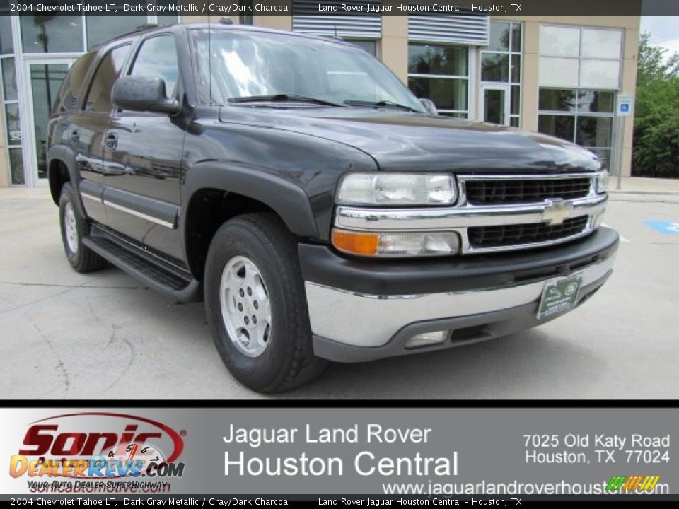 2004 Chevrolet Tahoe LT Dark Gray Metallic / Gray/Dark Charcoal Photo #1