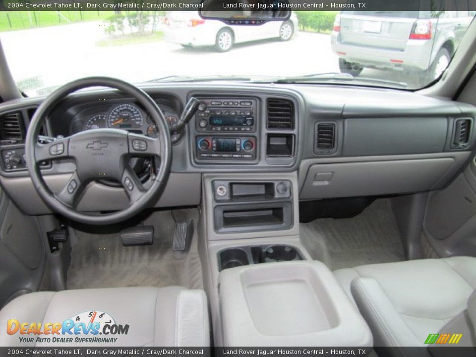 2004 Chevrolet Tahoe LT Dark Gray Metallic / Gray/Dark Charcoal Photo #3