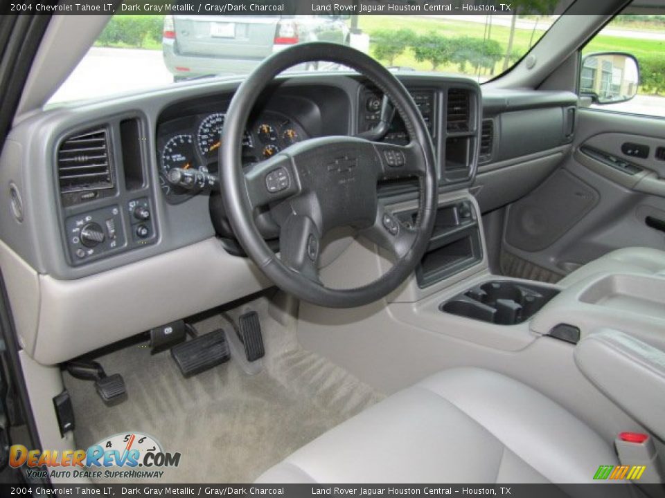 2004 Chevrolet Tahoe LT Dark Gray Metallic / Gray/Dark Charcoal Photo #12