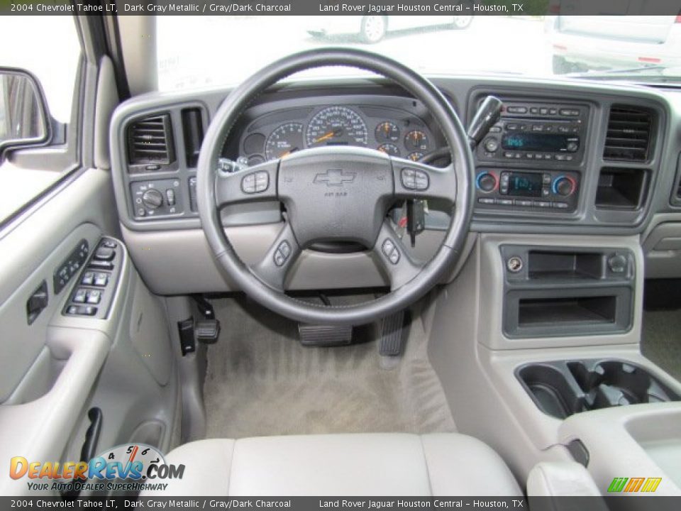 2004 Chevrolet Tahoe LT Dark Gray Metallic / Gray/Dark Charcoal Photo #13