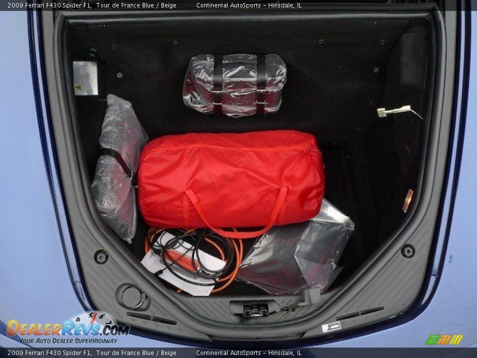 2009 Ferrari F430 Spider F1 Trunk Photo #9