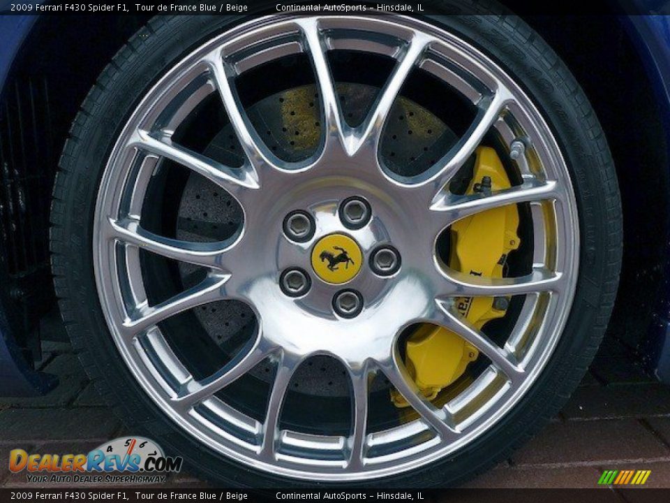 2009 Ferrari F430 Spider F1 Wheel Photo #16