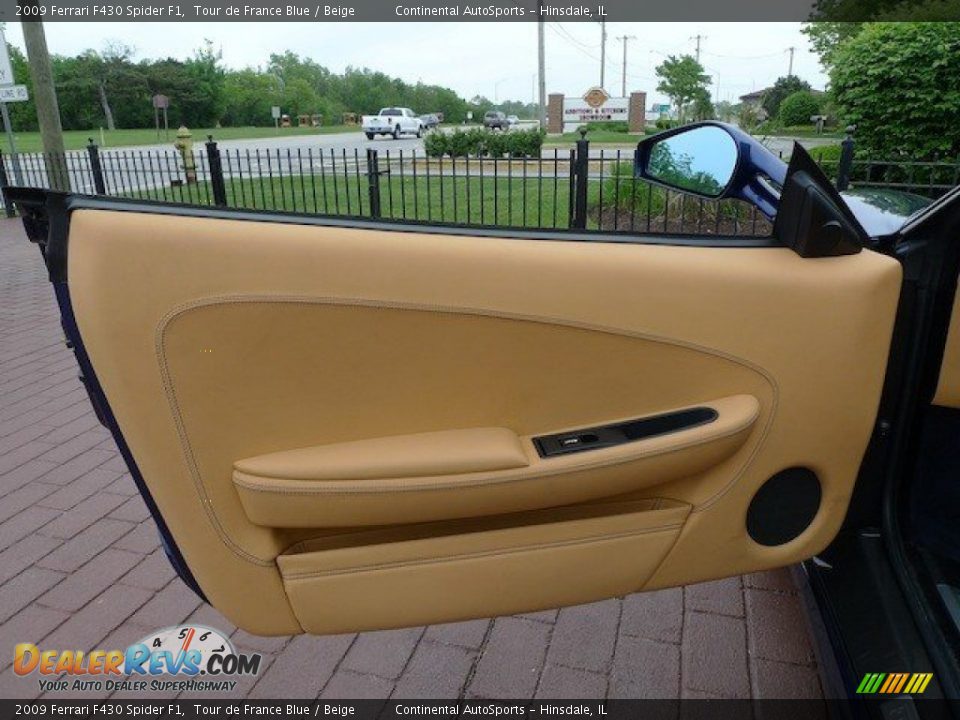 Door Panel of 2009 Ferrari F430 Spider F1 Photo #17