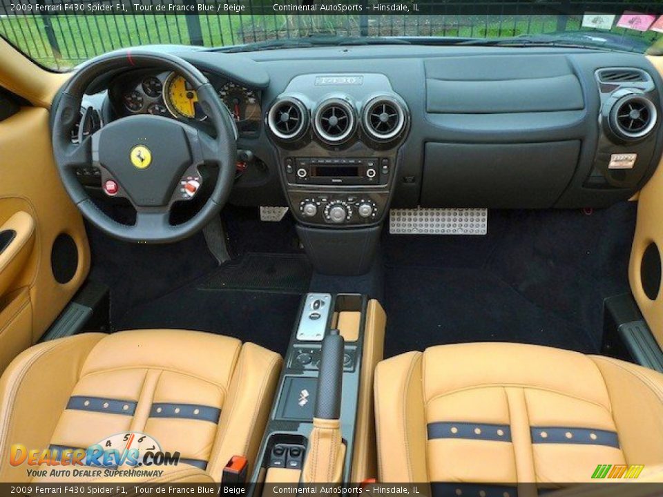 Dashboard of 2009 Ferrari F430 Spider F1 Photo #22