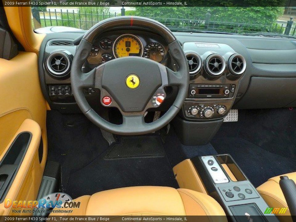 Dashboard of 2009 Ferrari F430 Spider F1 Photo #23
