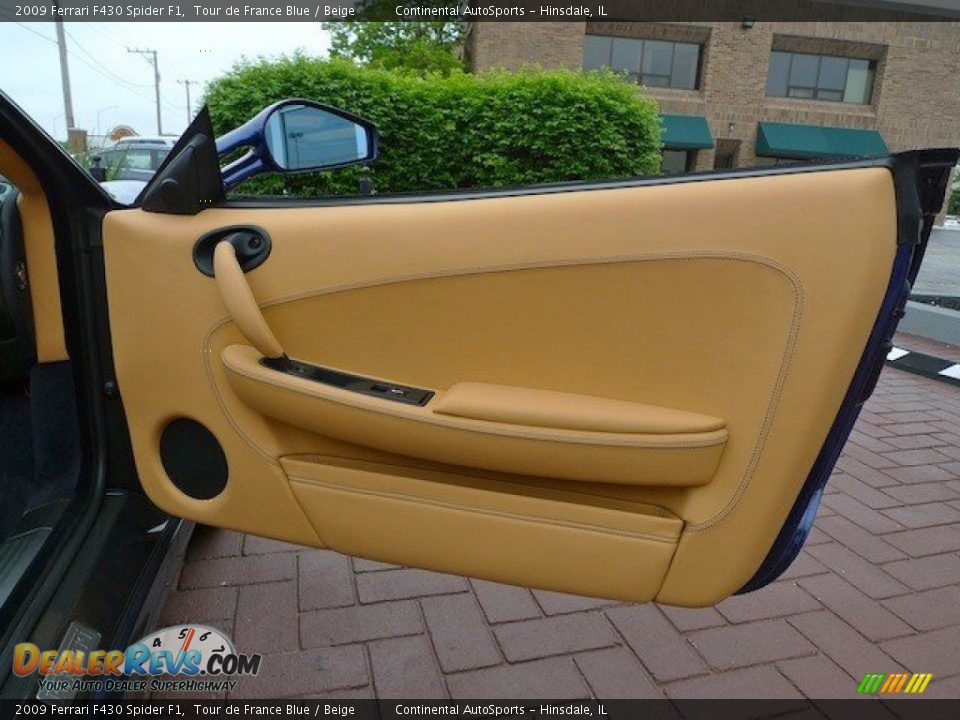 Door Panel of 2009 Ferrari F430 Spider F1 Photo #30