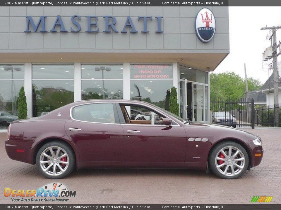 Bordeaux Pontevecchio (Dark Red Metallic) 2007 Maserati Quattroporte  Photo #1