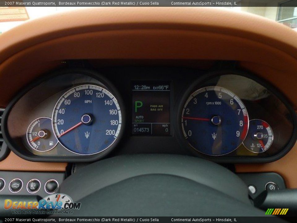 2007 Maserati Quattroporte  Gauges Photo #21