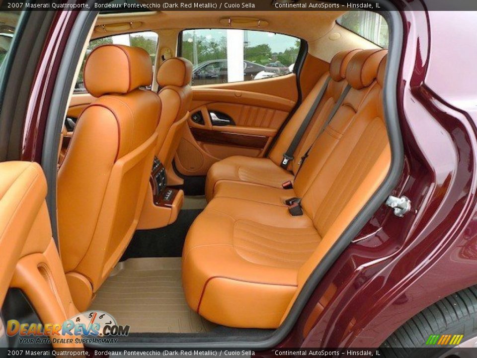 Rear Seat of 2007 Maserati Quattroporte  Photo #32