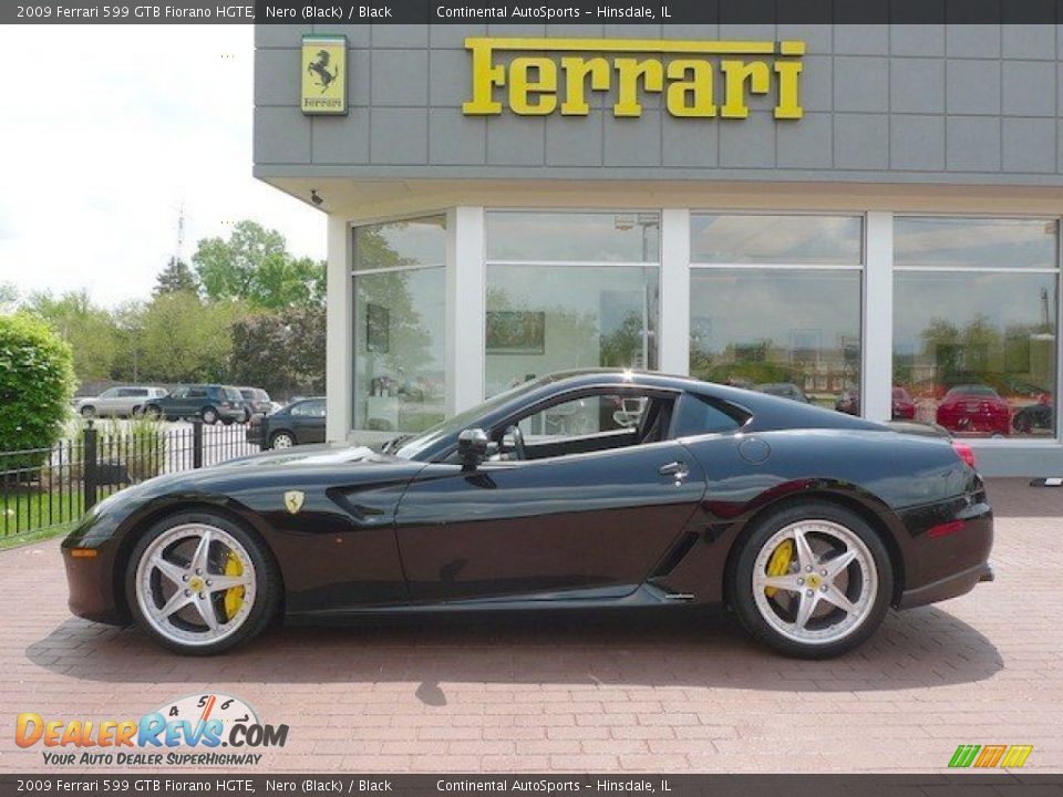 Nero (Black) 2009 Ferrari 599 GTB Fiorano HGTE Photo #1