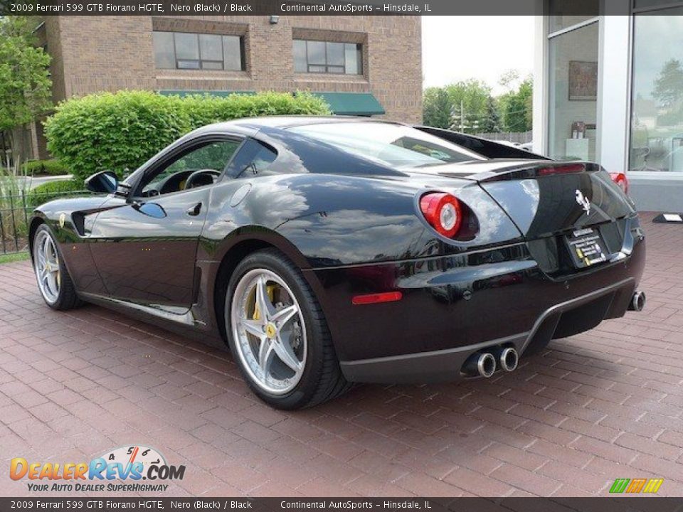 2009 Ferrari 599 GTB Fiorano HGTE Nero (Black) / Black Photo #2