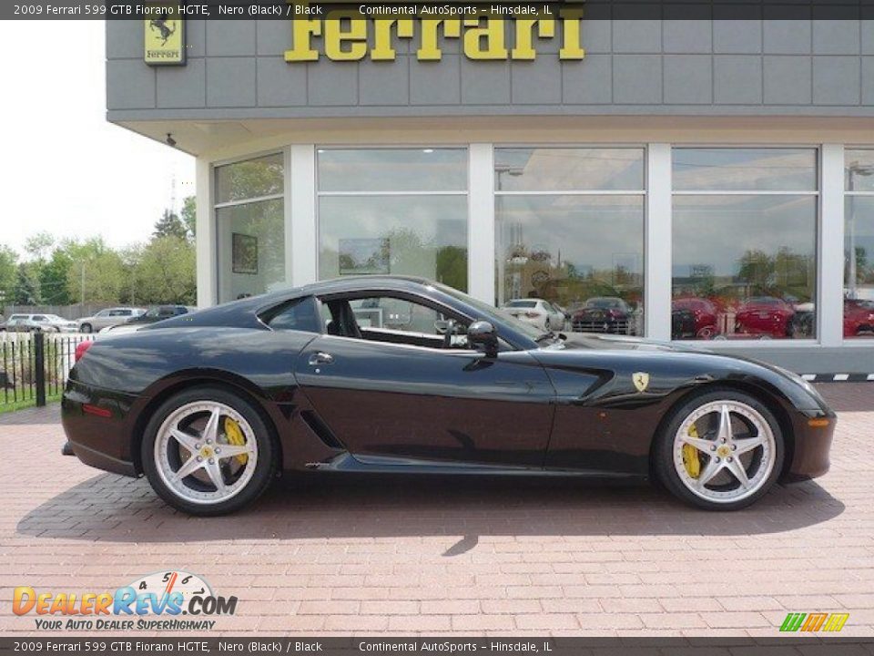 Nero (Black) 2009 Ferrari 599 GTB Fiorano HGTE Photo #5