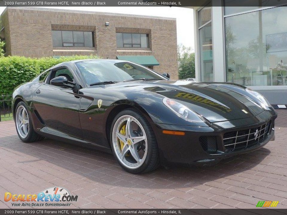 Front 3/4 View of 2009 Ferrari 599 GTB Fiorano HGTE Photo #6