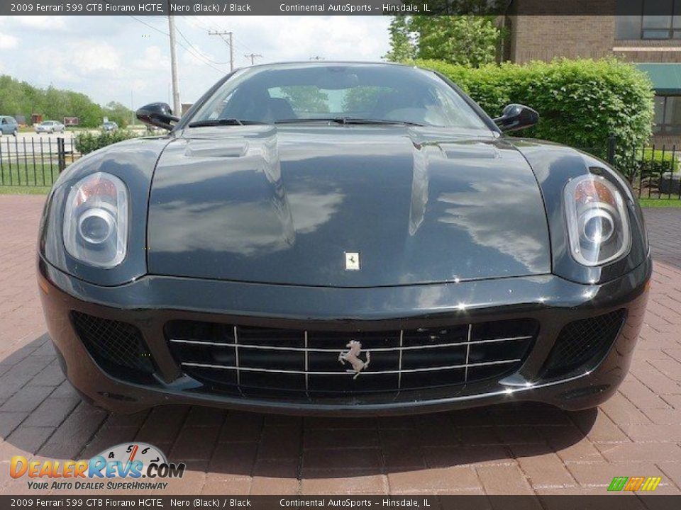 Nero (Black) 2009 Ferrari 599 GTB Fiorano HGTE Photo #8