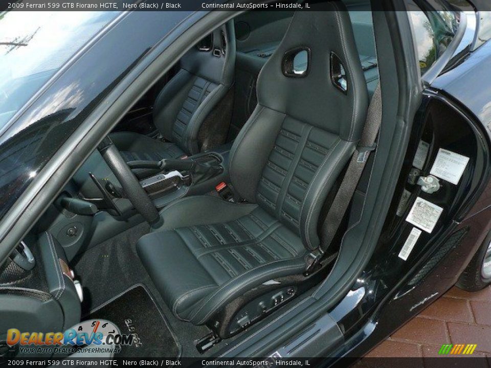 Front Seat of 2009 Ferrari 599 GTB Fiorano HGTE Photo #16