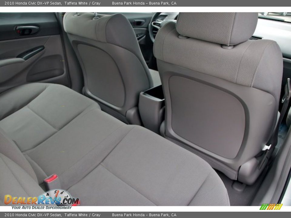 2010 Honda Civic DX-VP Sedan Taffeta White / Gray Photo #18