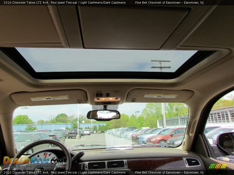 2010 Chevrolet Tahoe LTZ 4x4 Red Jewel Tintcoat / Light Cashmere/Dark Cashmere Photo #9