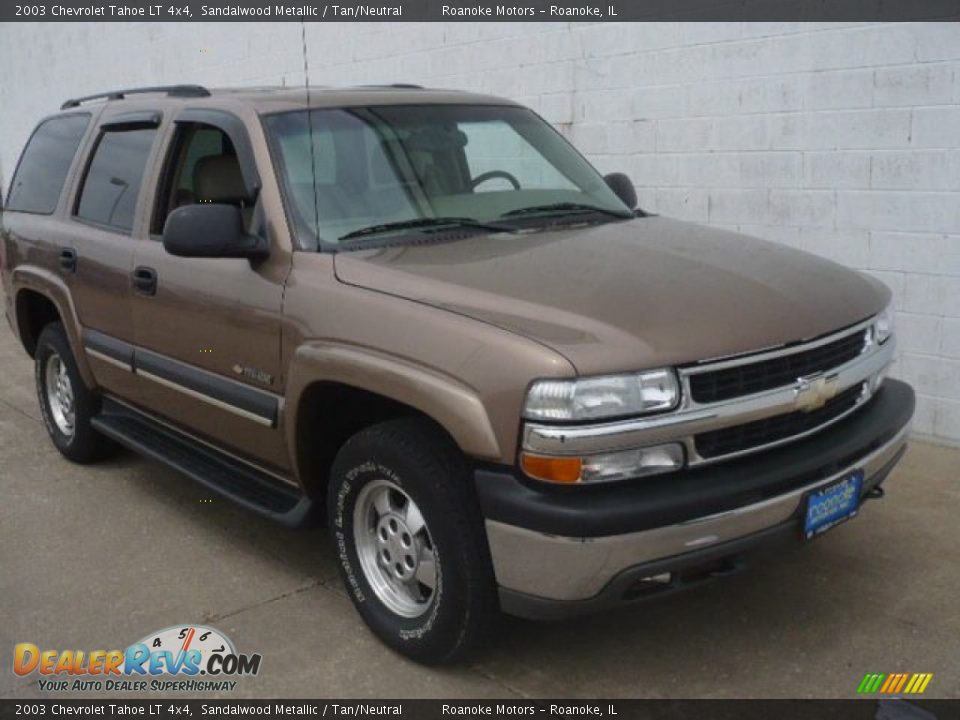 2003 Chevrolet Tahoe LT 4x4 Sandalwood Metallic / Tan/Neutral Photo #1