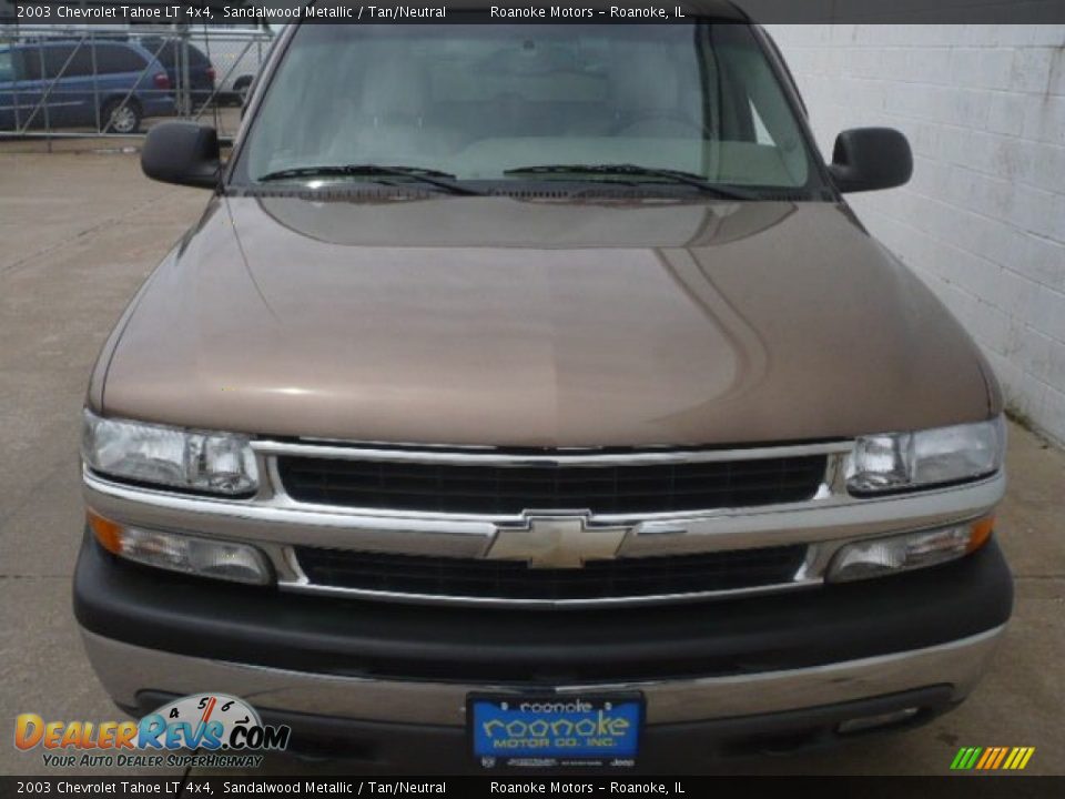 2003 Chevrolet Tahoe LT 4x4 Sandalwood Metallic / Tan/Neutral Photo #2
