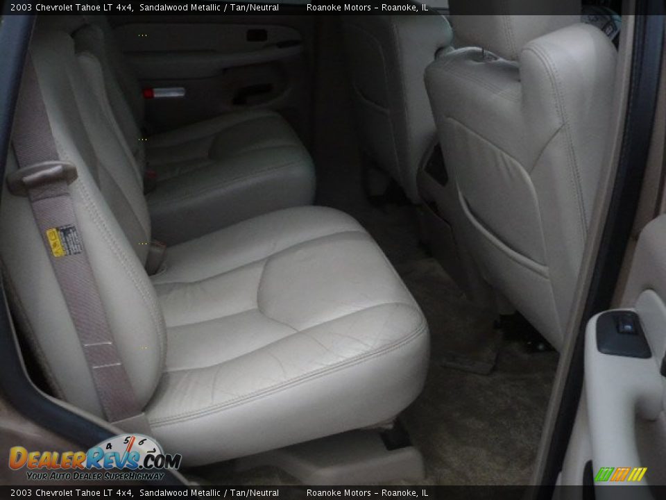 2003 Chevrolet Tahoe LT 4x4 Sandalwood Metallic / Tan/Neutral Photo #9