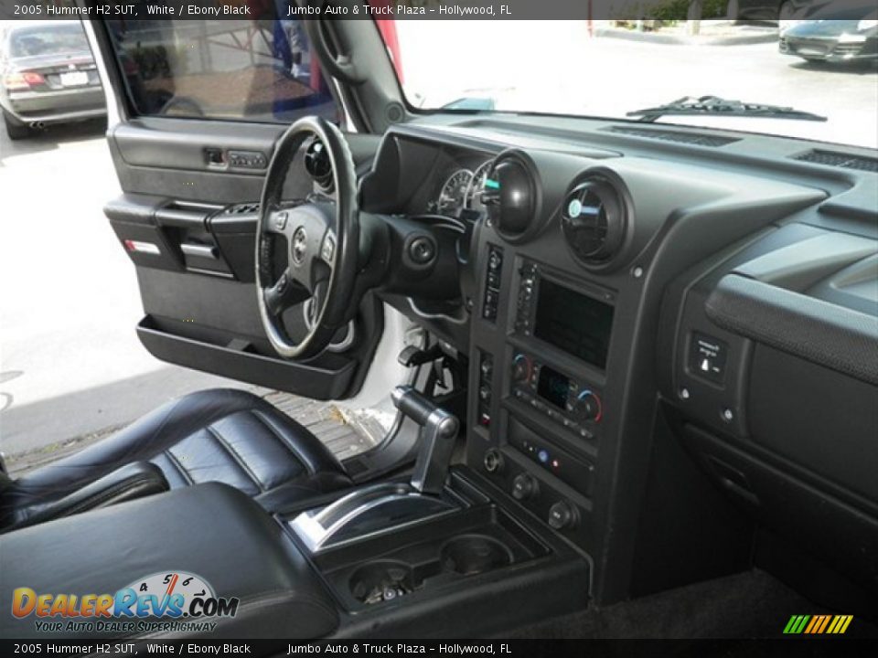 2005 Hummer H2 SUT White / Ebony Black Photo #11
