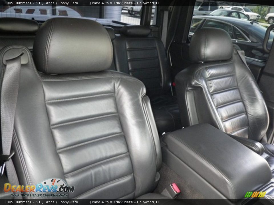 2005 Hummer H2 SUT White / Ebony Black Photo #12
