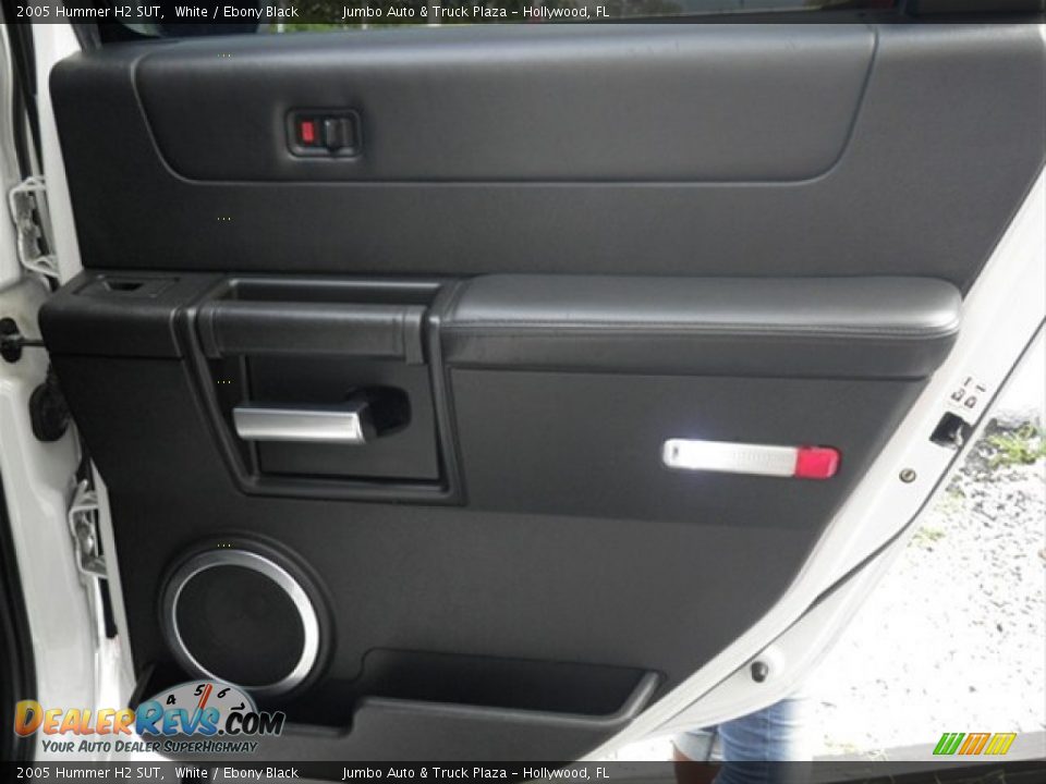 2005 Hummer H2 SUT White / Ebony Black Photo #14