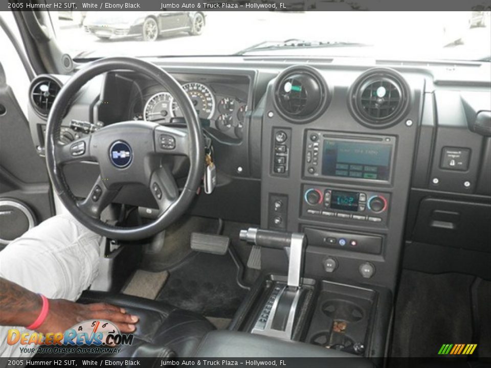 2005 Hummer H2 SUT White / Ebony Black Photo #15