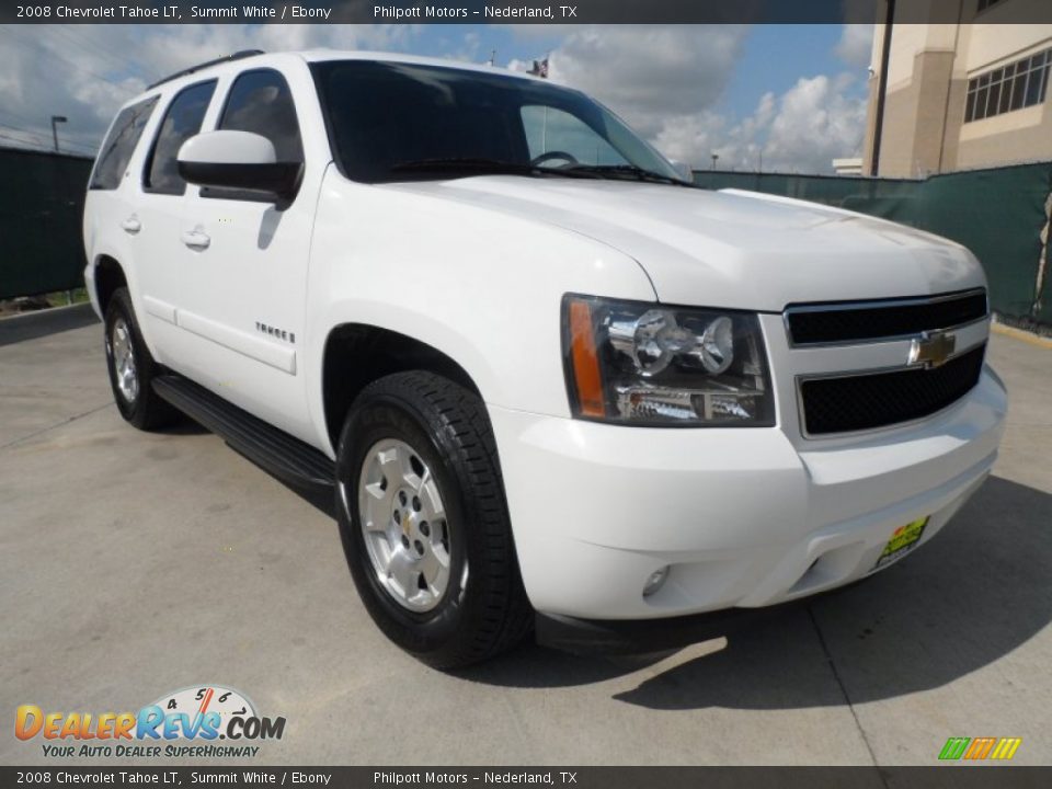 2008 Chevrolet Tahoe LT Summit White / Ebony Photo #1