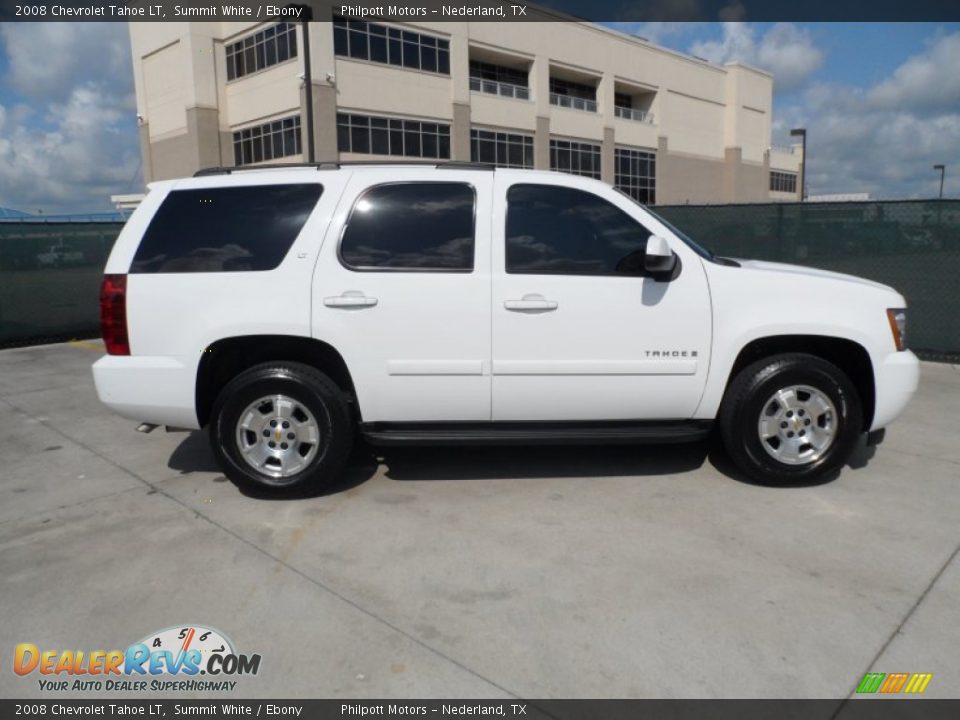 2008 Chevrolet Tahoe LT Summit White / Ebony Photo #2
