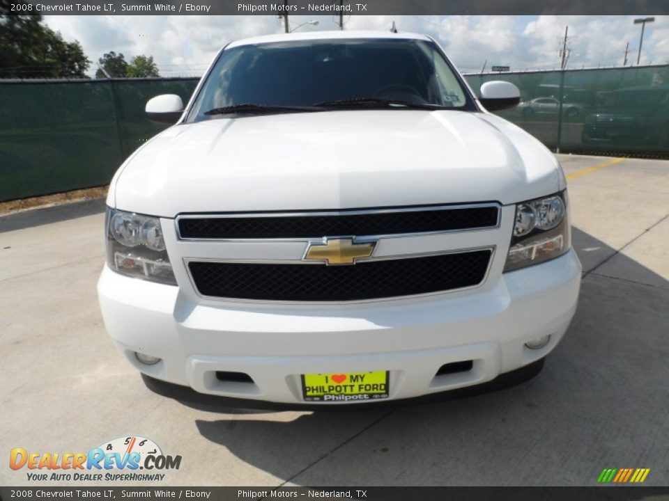 2008 Chevrolet Tahoe LT Summit White / Ebony Photo #8