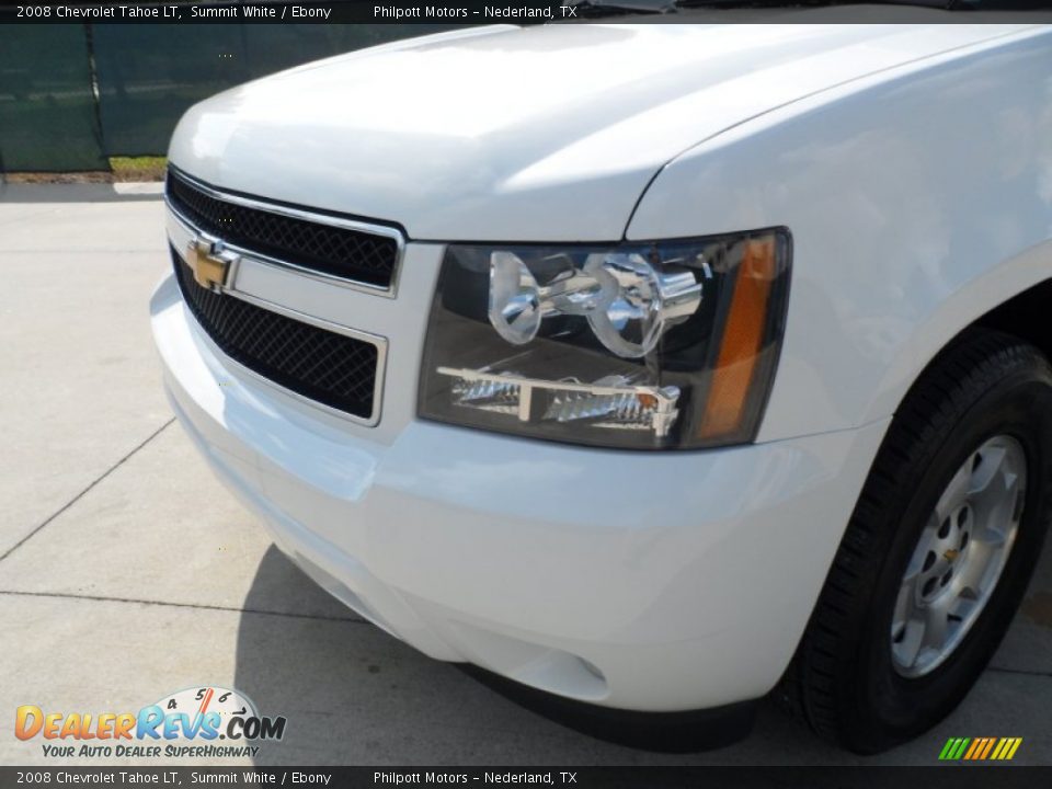 2008 Chevrolet Tahoe LT Summit White / Ebony Photo #11