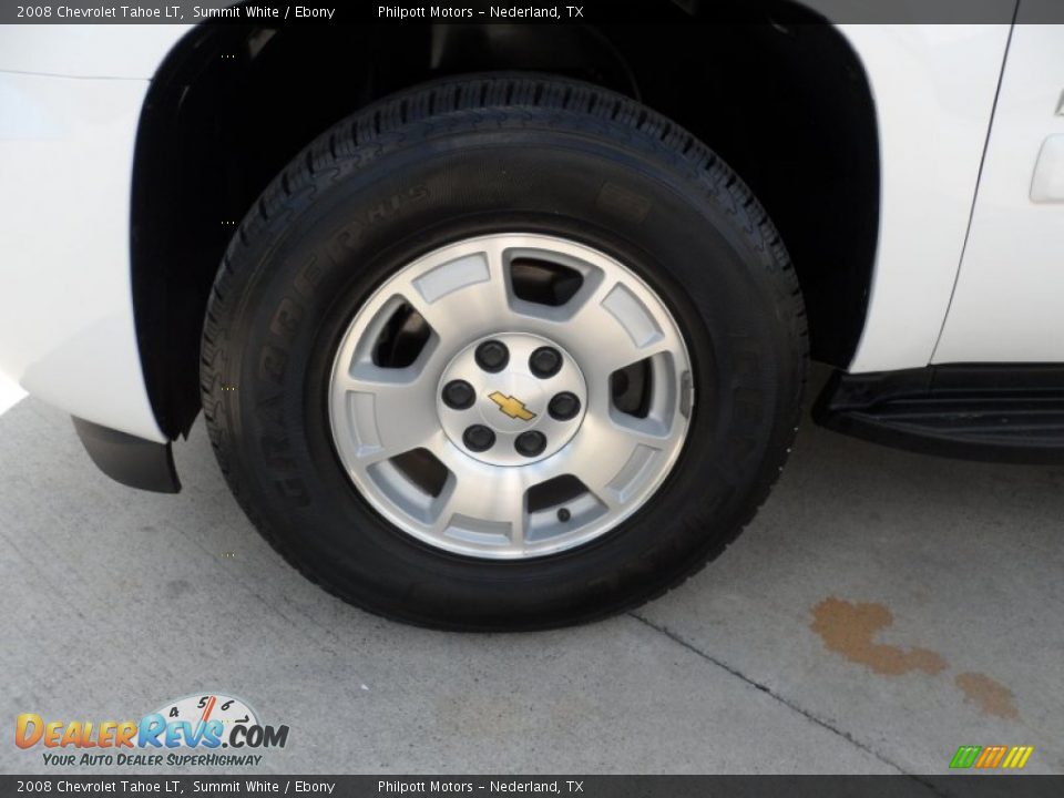 2008 Chevrolet Tahoe LT Summit White / Ebony Photo #12