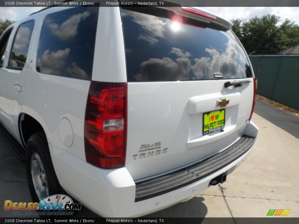 2008 Chevrolet Tahoe LT Summit White / Ebony Photo #18