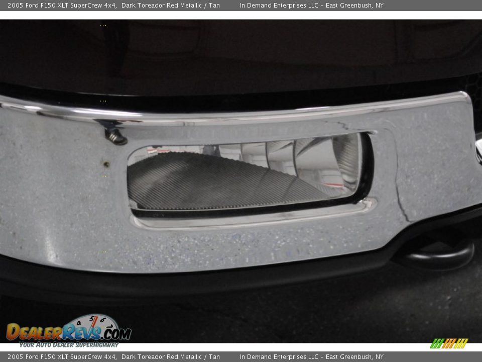 2005 Ford F150 XLT SuperCrew 4x4 Dark Toreador Red Metallic / Tan Photo #29