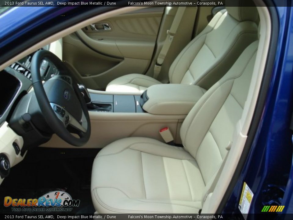 Dune Interior - 2013 Ford Taurus SEL AWD Photo #11
