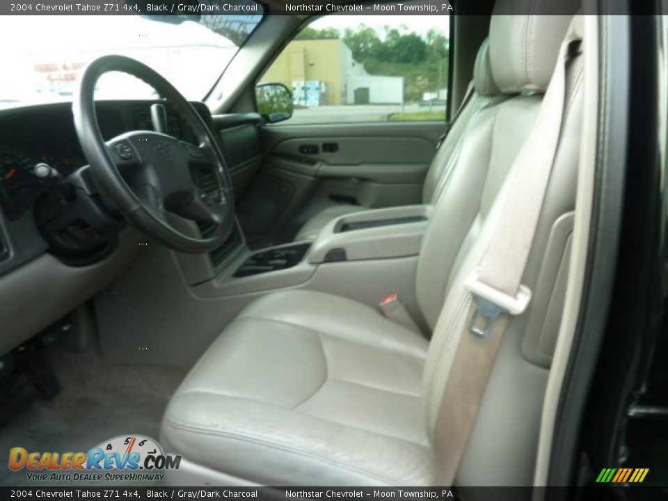 2004 Chevrolet Tahoe Z71 4x4 Black / Gray/Dark Charcoal Photo #8