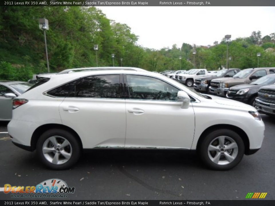 Starfire White Pearl 2013 Lexus RX 350 AWD Photo #5