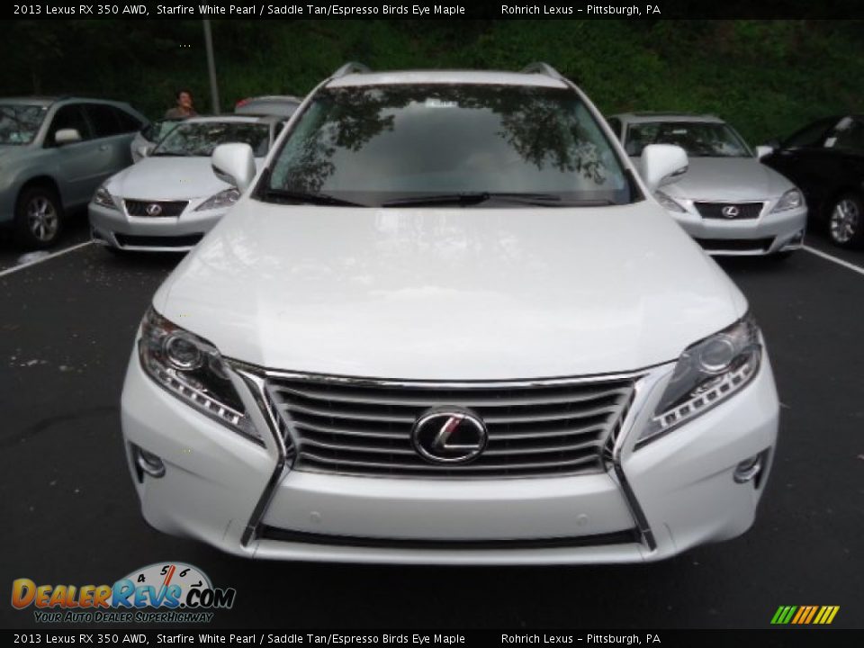 Starfire White Pearl 2013 Lexus RX 350 AWD Photo #7