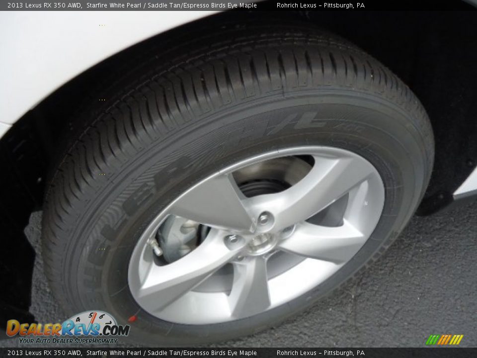 2013 Lexus RX 350 AWD Wheel Photo #9