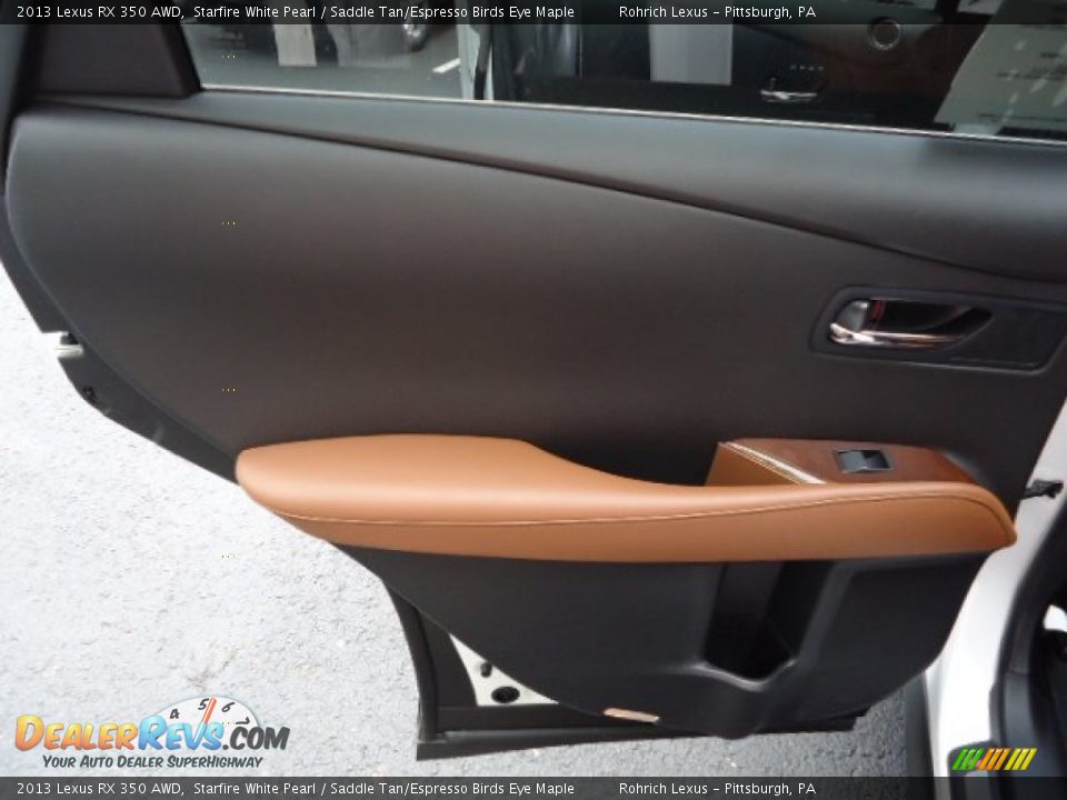 Door Panel of 2013 Lexus RX 350 AWD Photo #13