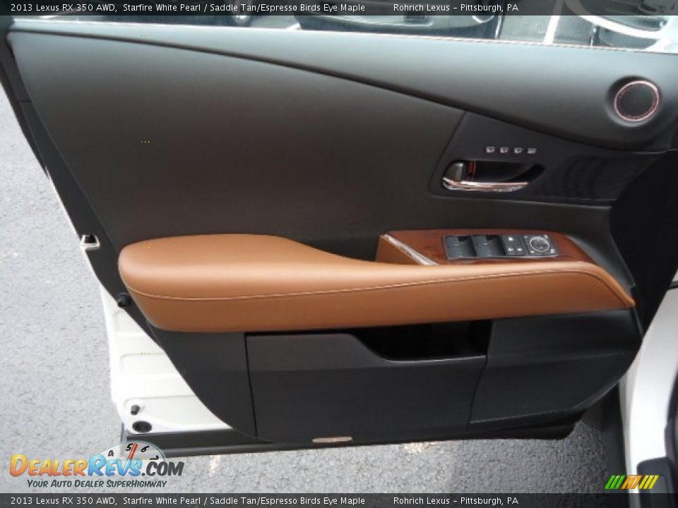 Door Panel of 2013 Lexus RX 350 AWD Photo #14