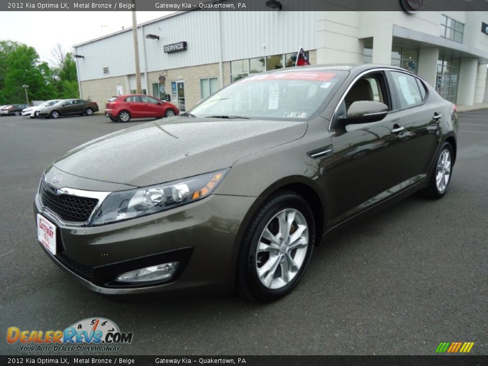 2012 Kia Optima LX Metal Bronze / Beige Photo #2