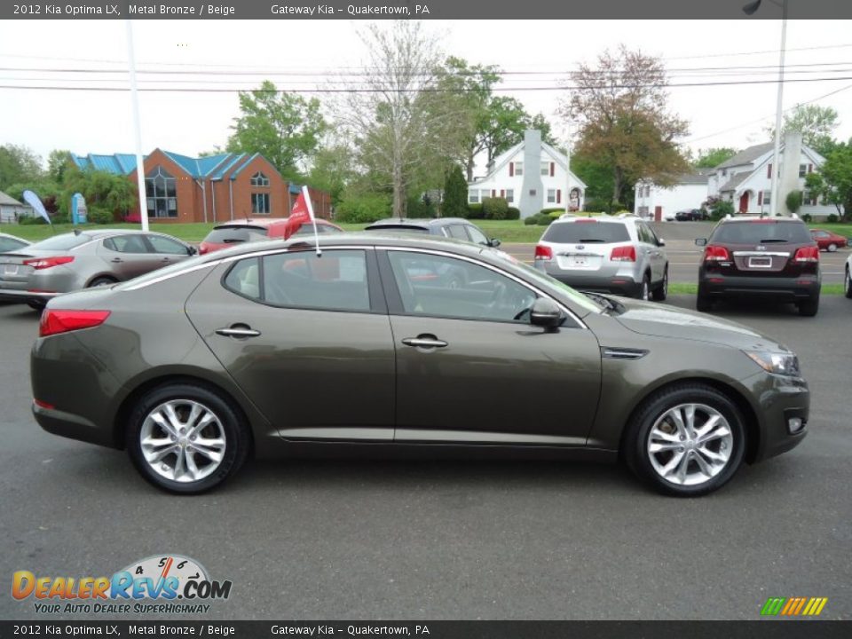 2012 Kia Optima LX Metal Bronze / Beige Photo #4