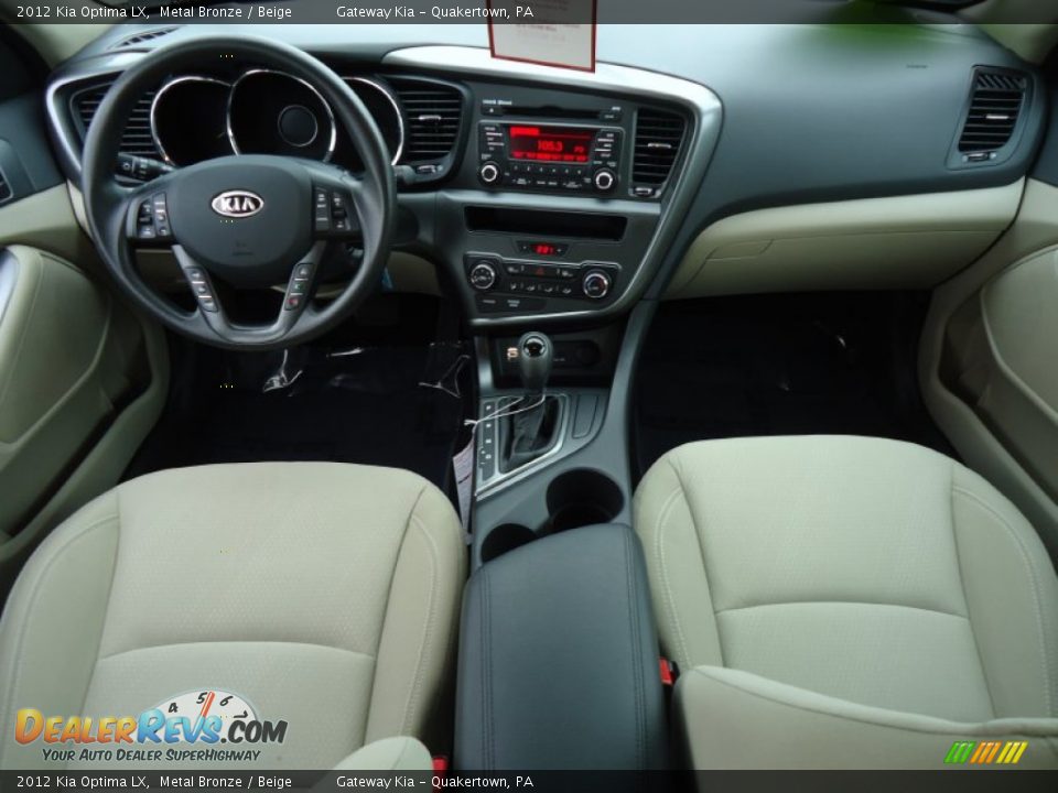 2012 Kia Optima LX Metal Bronze / Beige Photo #20