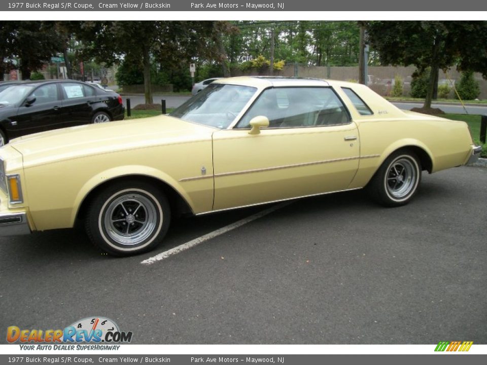 1977 Buick Regal S/R Coupe Cream Yellow / Buckskin Photo #1