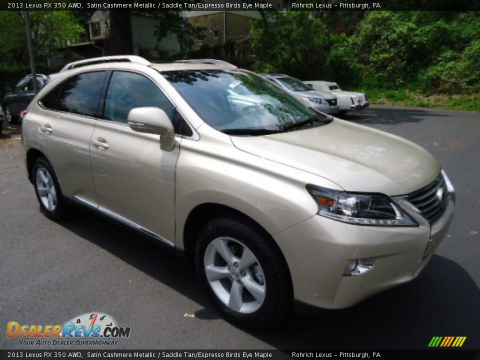 Front 3/4 View of 2013 Lexus RX 350 AWD Photo #6