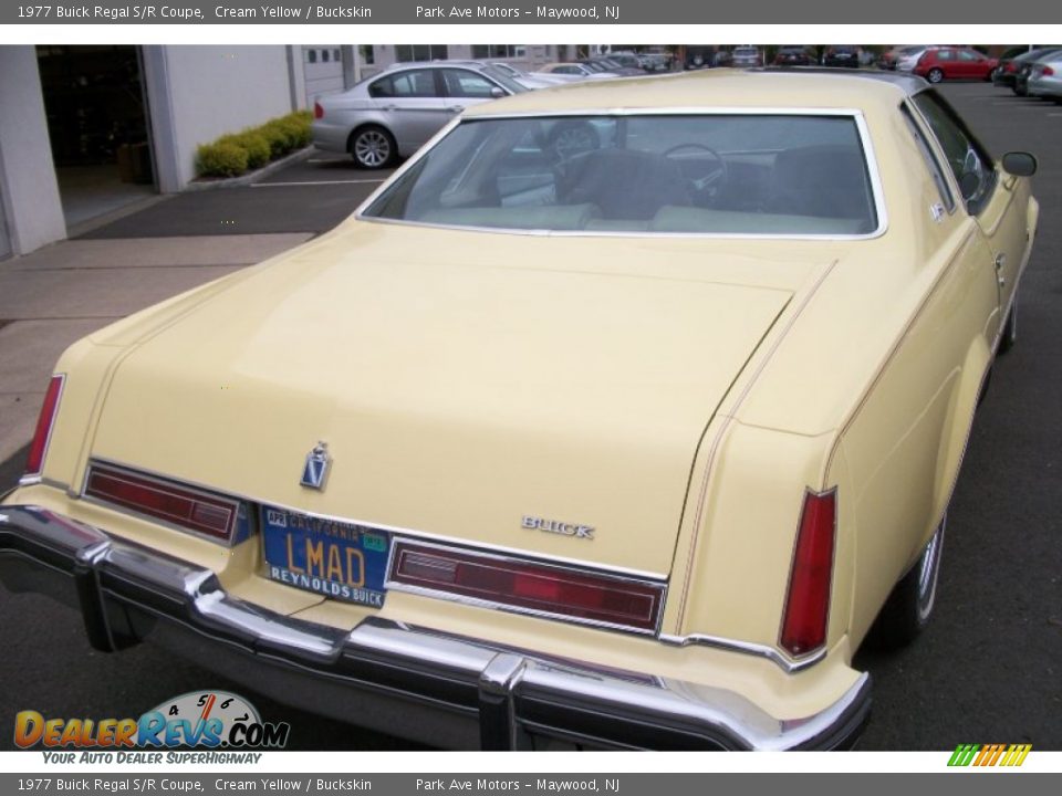 1977 Buick Regal S/R Coupe Cream Yellow / Buckskin Photo #4