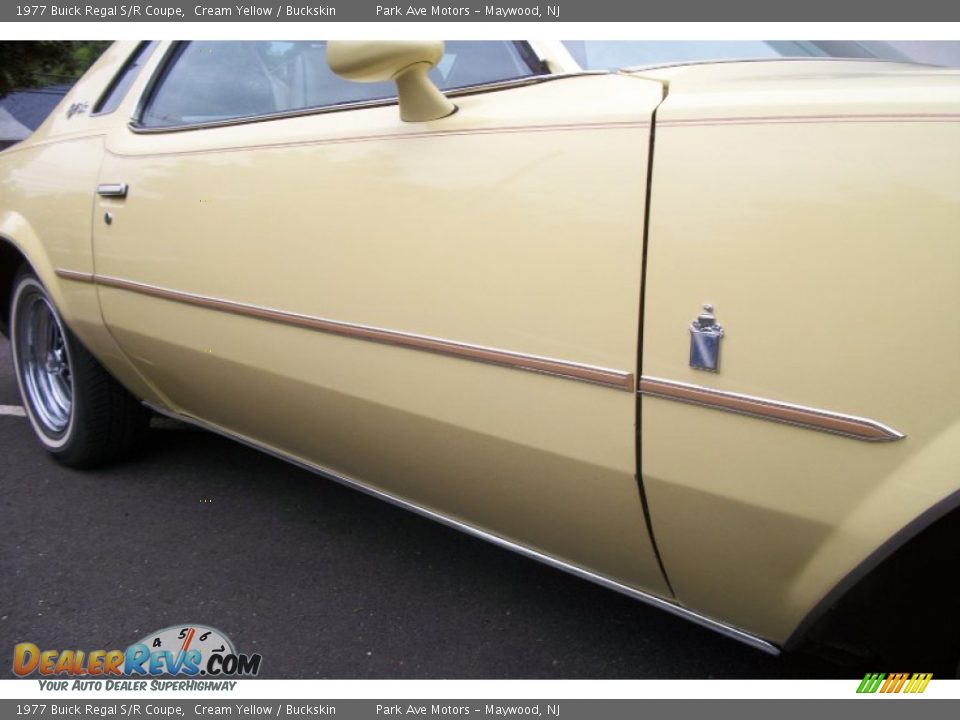 1977 Buick Regal S/R Coupe Cream Yellow / Buckskin Photo #7