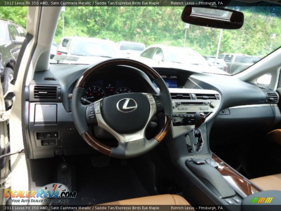 Dashboard of 2013 Lexus RX 350 AWD Photo #12